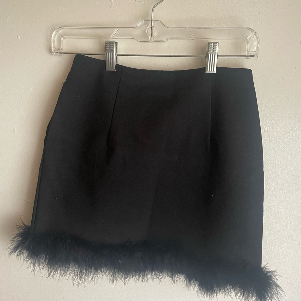 NBD Casual Black Skirt